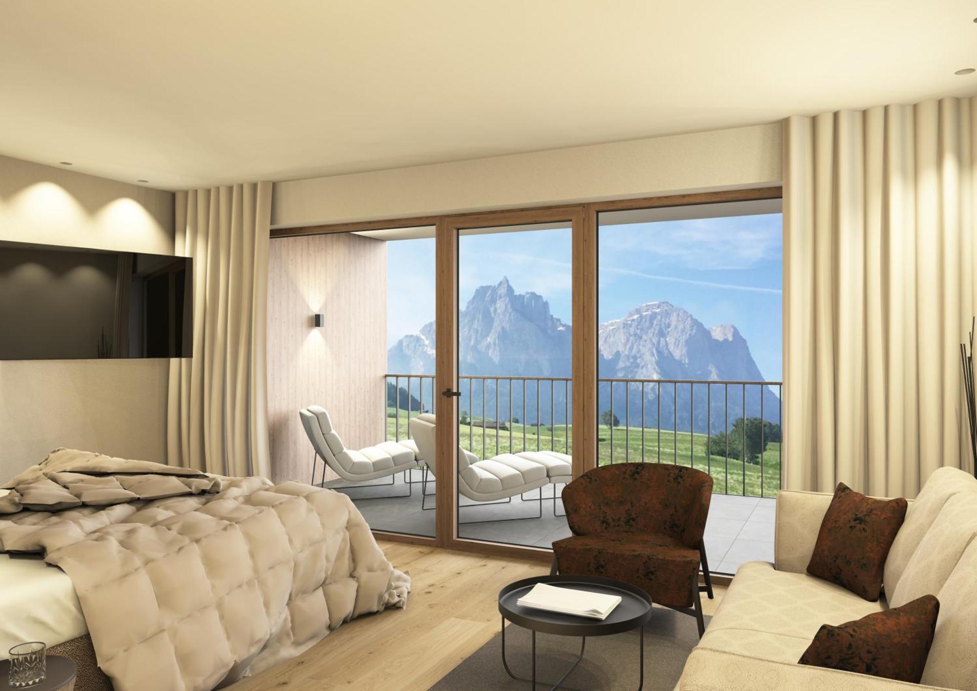 Parc Hotel Tyrol Kastelruth Buitenkant foto